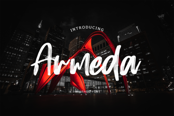 Armeda: A Handwritten Font for Charming Handmade Creations