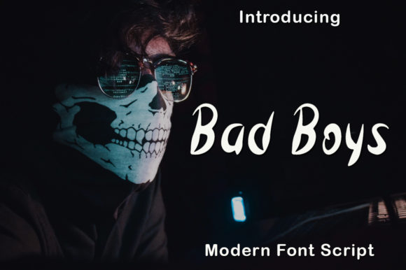 Bad Boys: A Handwritten Font for Creative Branding