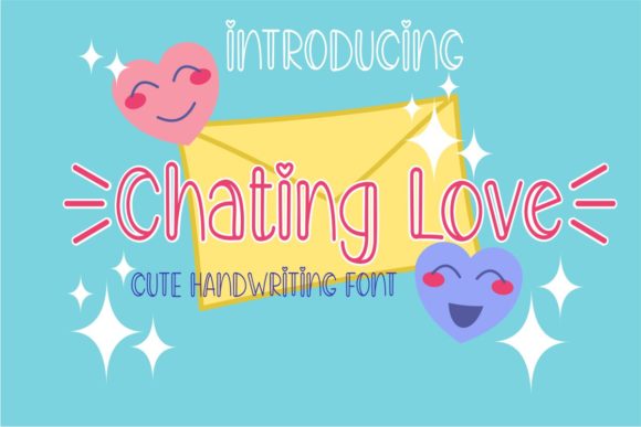 Chating Love: A Font for Elegant Expressions