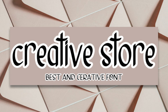 Creative Store: A Sweet and Friendly Handwritten Font