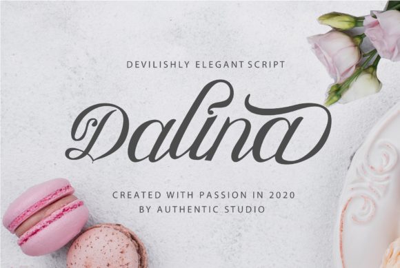 Dalina: A Timeless Handwritten Font for Elegant Branding