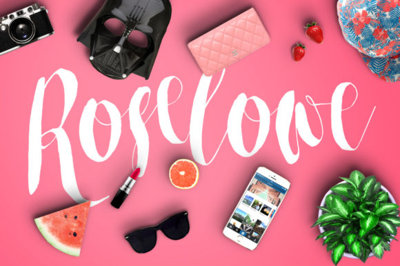 Discover Roselowe: A Handwritten Font for Modern Web Design