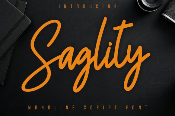 Discover Saglity: A Versatile Handwritten Font for Creative Branding