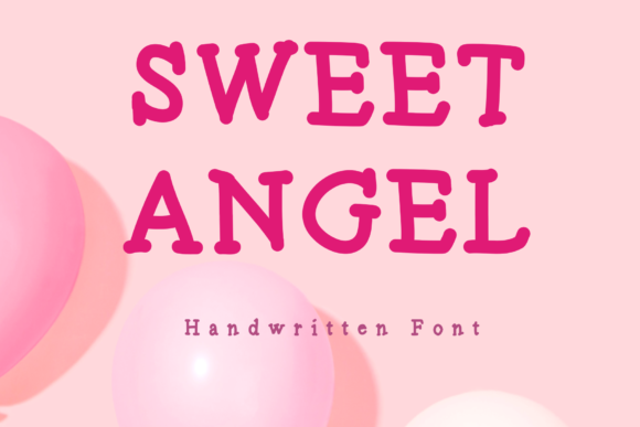Discover Sweet Angel: A Charming Handwritten Font for Web Design