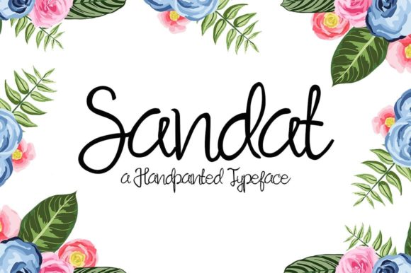 Discover the Charm of Sandat: A Perfect Handwritten Font for Crafters