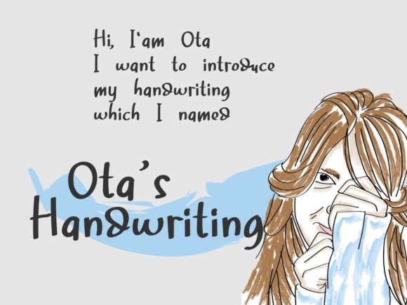 Discover the Elegance of Ota's Handwriting Font