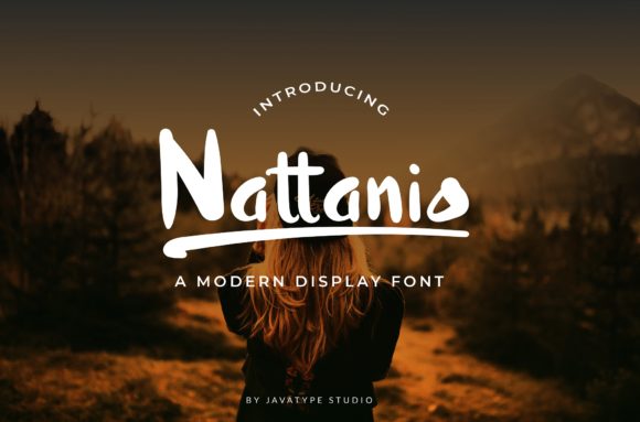 Elevate Your Brand with Nattanio: A Premium Handwritten Font