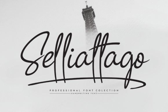 Elevate Your Brand with Selliattago: A Premium Handwritten Font
