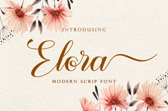 Elora: A Handwritten Font for Elegant Branding