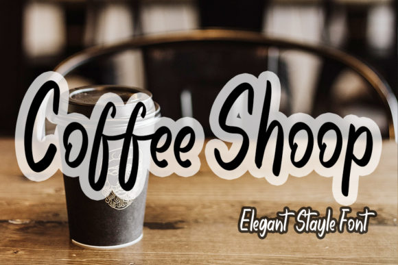 Enhance Your Brand with Coffee Shoop Font