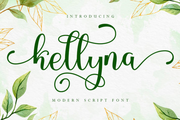 Enhance Your Brand with Kellyna: A Premium Handwritten Font