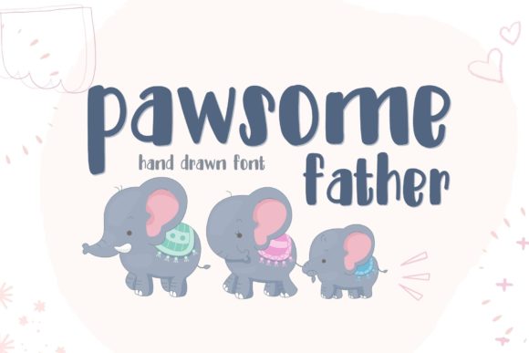 Enhance Your Web Design with Pawsome Father Font