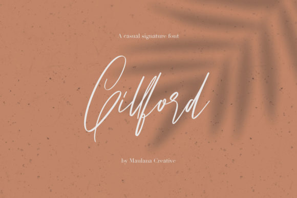 Gillford: A Script Font for Elegant Editorial Design