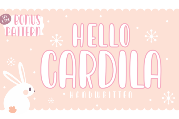 Hello Cardila: A Playful Font for Your Business Brand