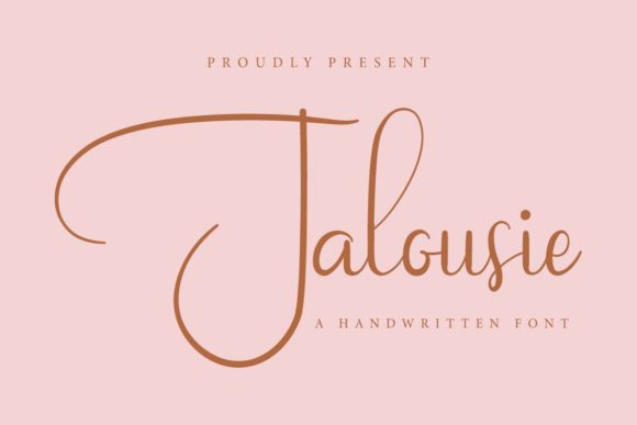 Jalousie: A Handwritten Font for Editorial Charm