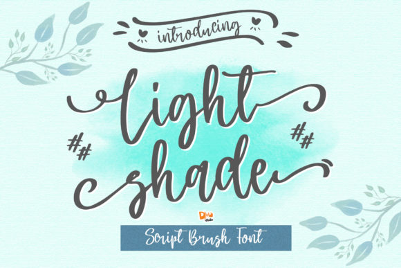 Light Shade: A Handwritten Font for Elegant Branding