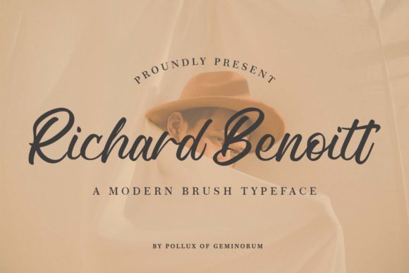 Richard Benoitt: A Charming Script Font for Elegant Web Design