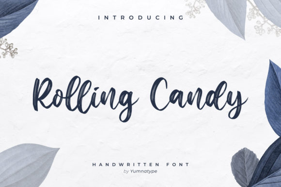 Rolling Candy: A Handwritten Font for Engaging Campaigns