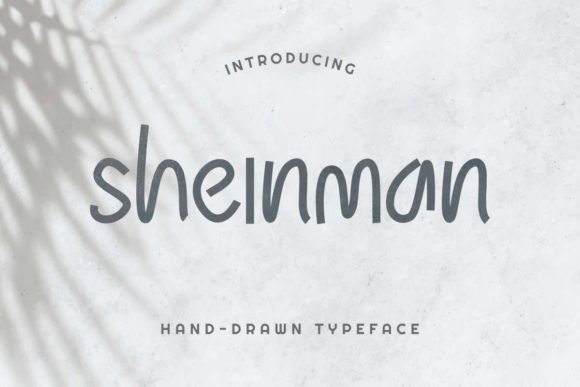 Sheinman: A Playful Handwritten Font for Creative Web Design