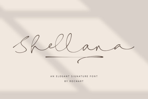 Shellana: The Perfect Font for Handmade Creations