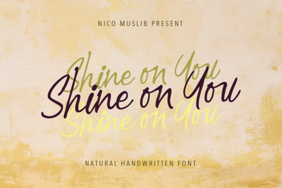 Shine on You: A Sweet and Friendly Handwritten Font
