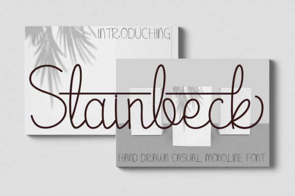 Stainbeck: A Delicate and Elegant Handwritten Font for Creative Projects