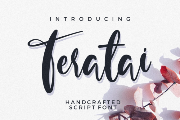 Teratai: A Handwritten Font for Stunning Web Designs