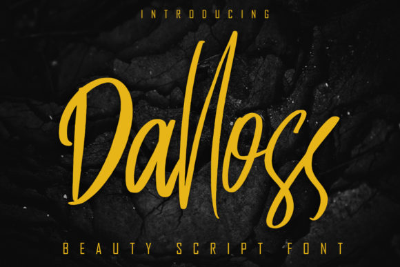 Transform Your Brand with Dalloss: A Versatile Handwritten Font