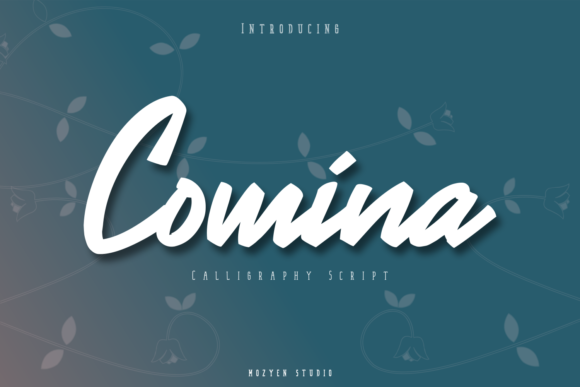Transform Your Brand with the Elegant Comina Font