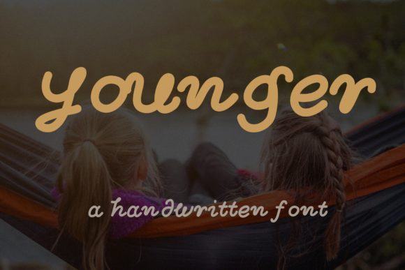 Transform Your Brand with Younger: A Sweet and Friendly Handwritten Font