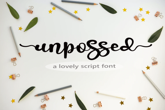 Unpossed: The Elegant Handwritten Font for Your Next Campaign