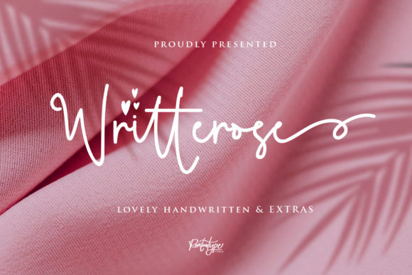 Writterose: A Magical Handwritten Font for Web Design